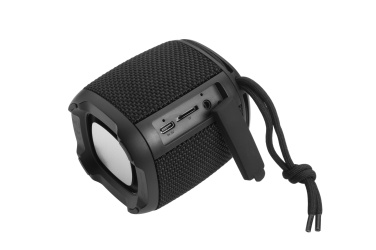 Logotrade mainoslahjat ja liikelahjat tuotekuva: Bluetooth-kaiutin HERMON Schwarzwolf
