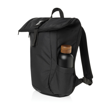 Logotrade mainostuote tuotekuva: Swiss Peak Aware™ RPET Leonard 15.6" kannettava reppu