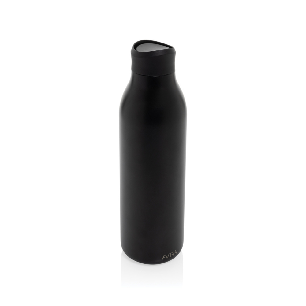 Logotrade mainoslahja tuotekuva: Avira Alok RCS re-steel 360 vesipullo 600ML