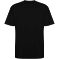 Bull, lyhythihainen, ylikokoinen unisex-t-paita, Tasainen musta