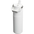 Stanley IceFlow™ 2.0 700 ml:n vesipullo käännettävällä pillillä, Huurrettu valkoinen