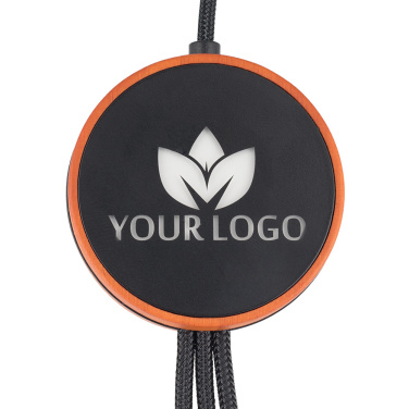 Logo trade mainostuote kuva: Iso kaapeli 4in1 valaistulla logolla - i5w
