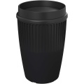 Cirrus 350 ml:n kahvimuki 360°-kannella, Tasainen musta