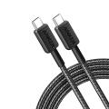 Anker USB-C–USB-C-kaapeli, 1,8 metriä, 60 W, harmaa