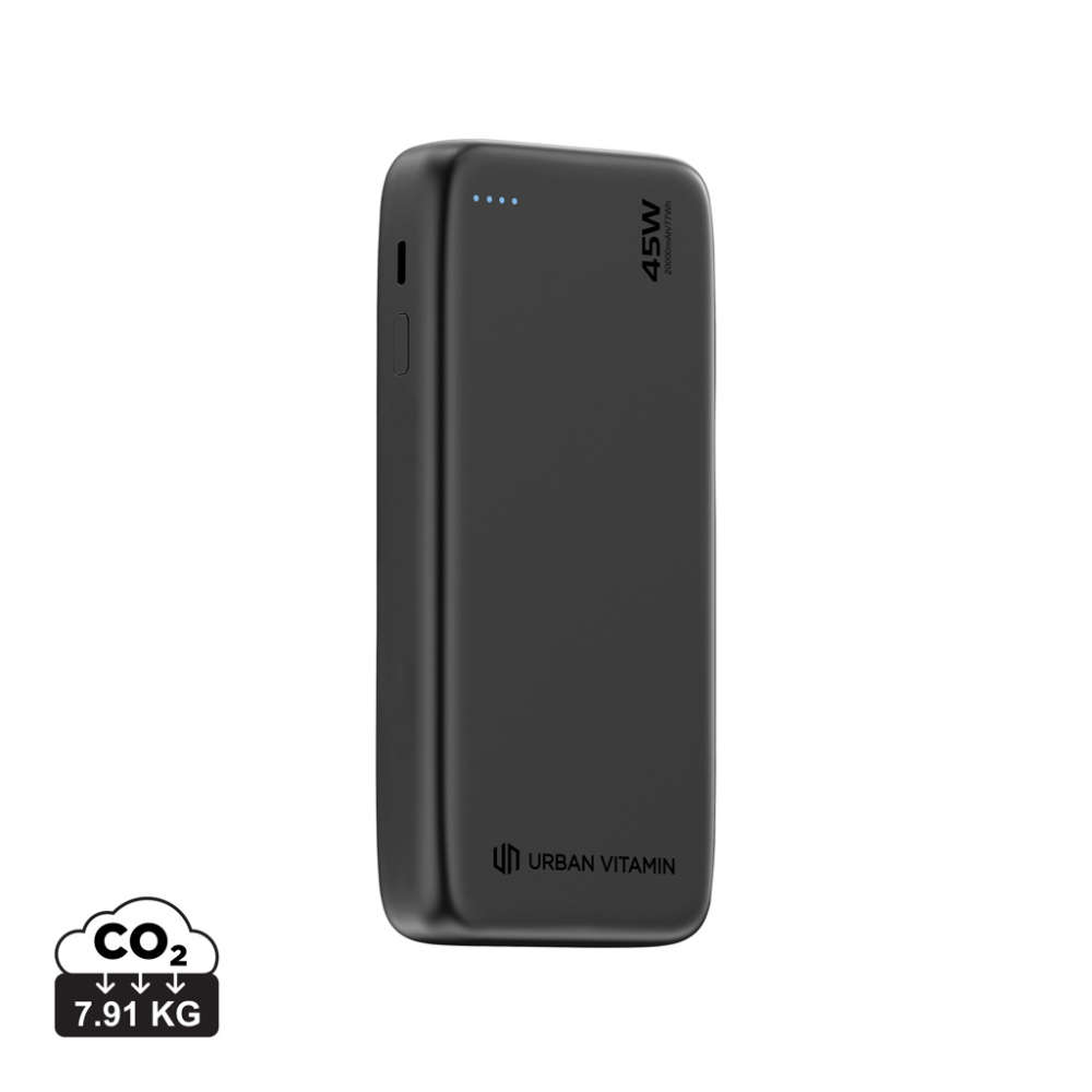 Logo trade mainostuotet tuotekuva: Urban Vitamin San Mateo 45 W 20 000 mAh -varavirtalähde