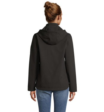 Logo trade mainostuote kuva: RACE WOMEN HOODED JACKET