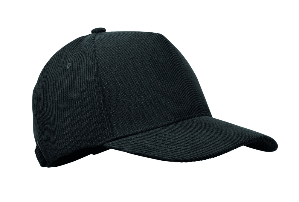 Logo trade mainoslahja ja liikelahja tuotekuva: Baseball-lippis vakosamettia