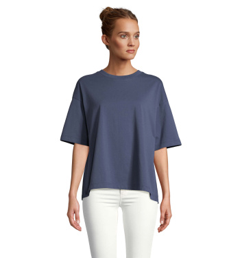 Logo trade mainostuotet tuotekuva: BOXY DAMEN T-SHIRT OVERSIZE