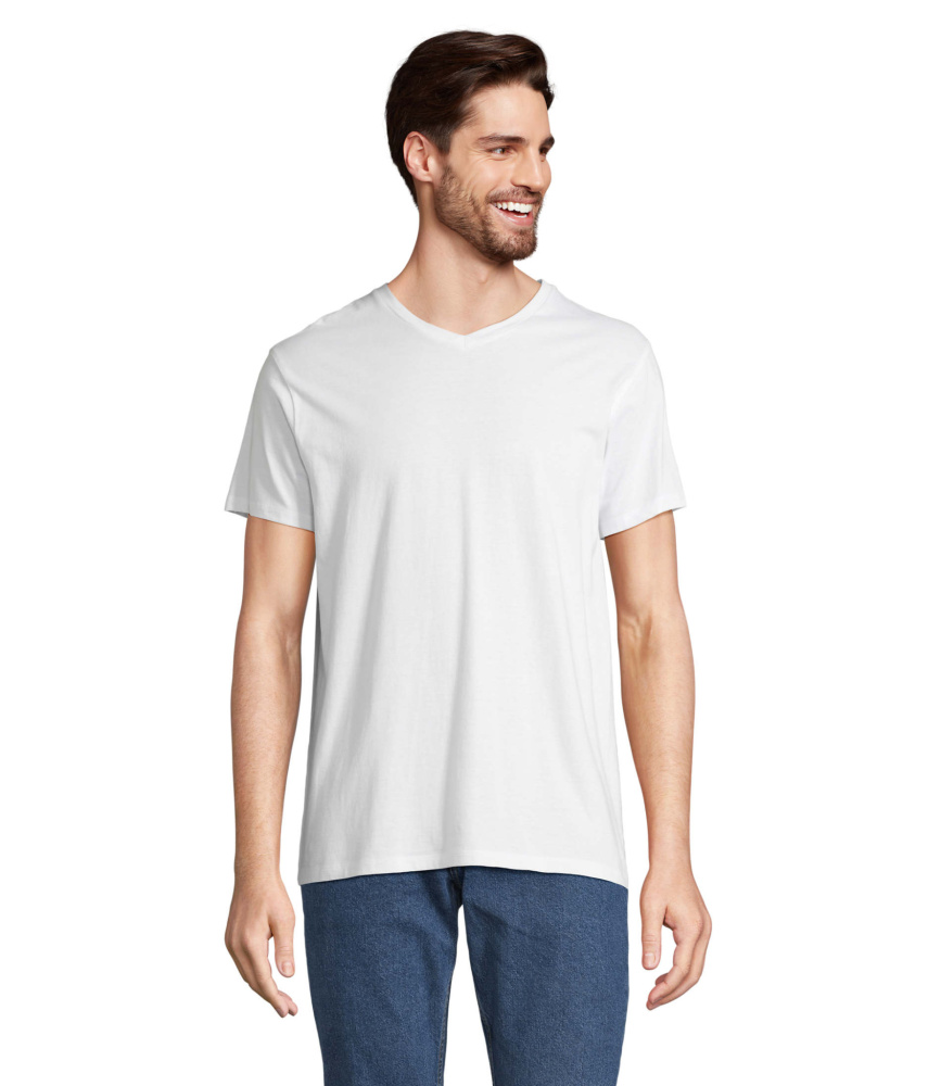 Logo trade mainoslahjat ja liikelahjat kuva: REGENT V  V-NECK T-SHIRT