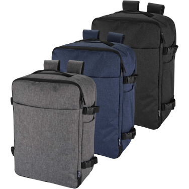 Logotrade mainostuote tuotekuva: Libra 17" GRS-kierrätetty käsimatkatavarareppu, 25 L