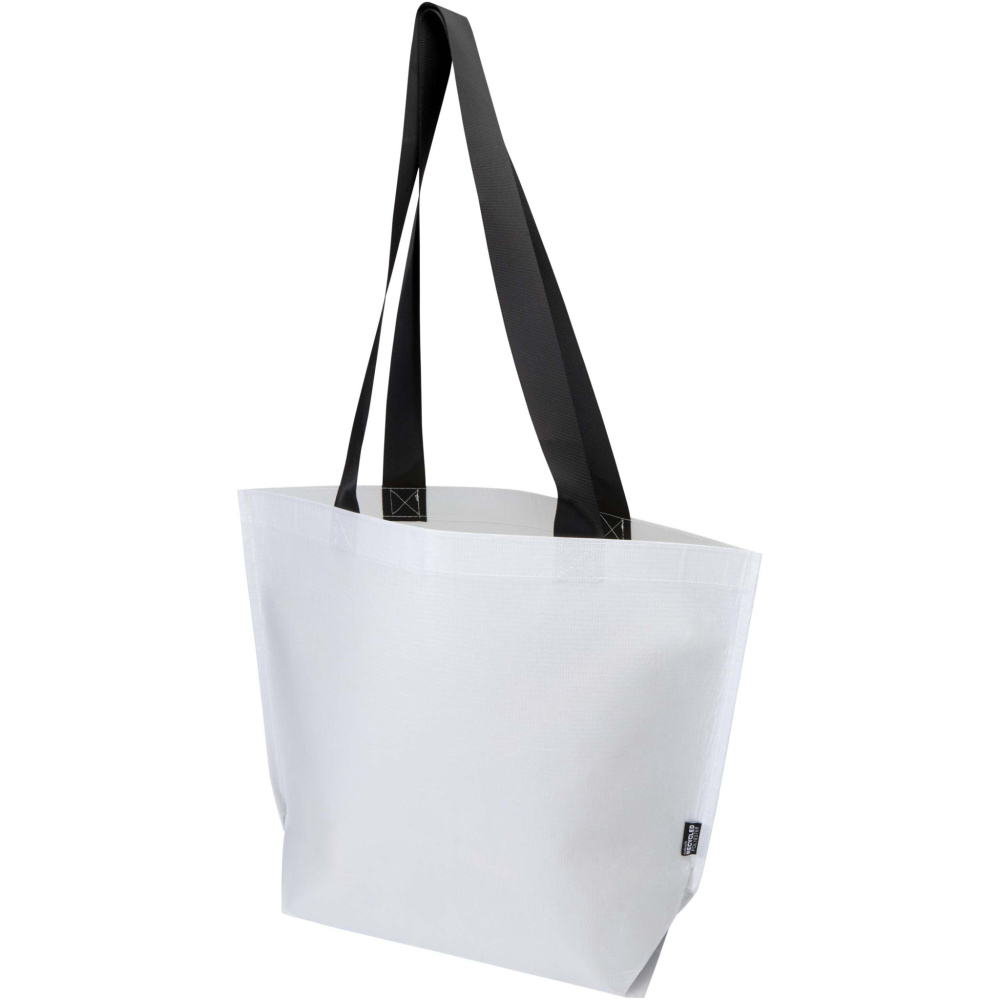 Logo trade mainostuotet tuotekuva: Duo GRS kierrätetty, kaksinkertaisesti laminoitu kassi, 18 l