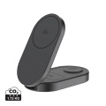 Quantum ultra-nopea 3-in-1 25 W taitettava langaton laturi, harmaa
