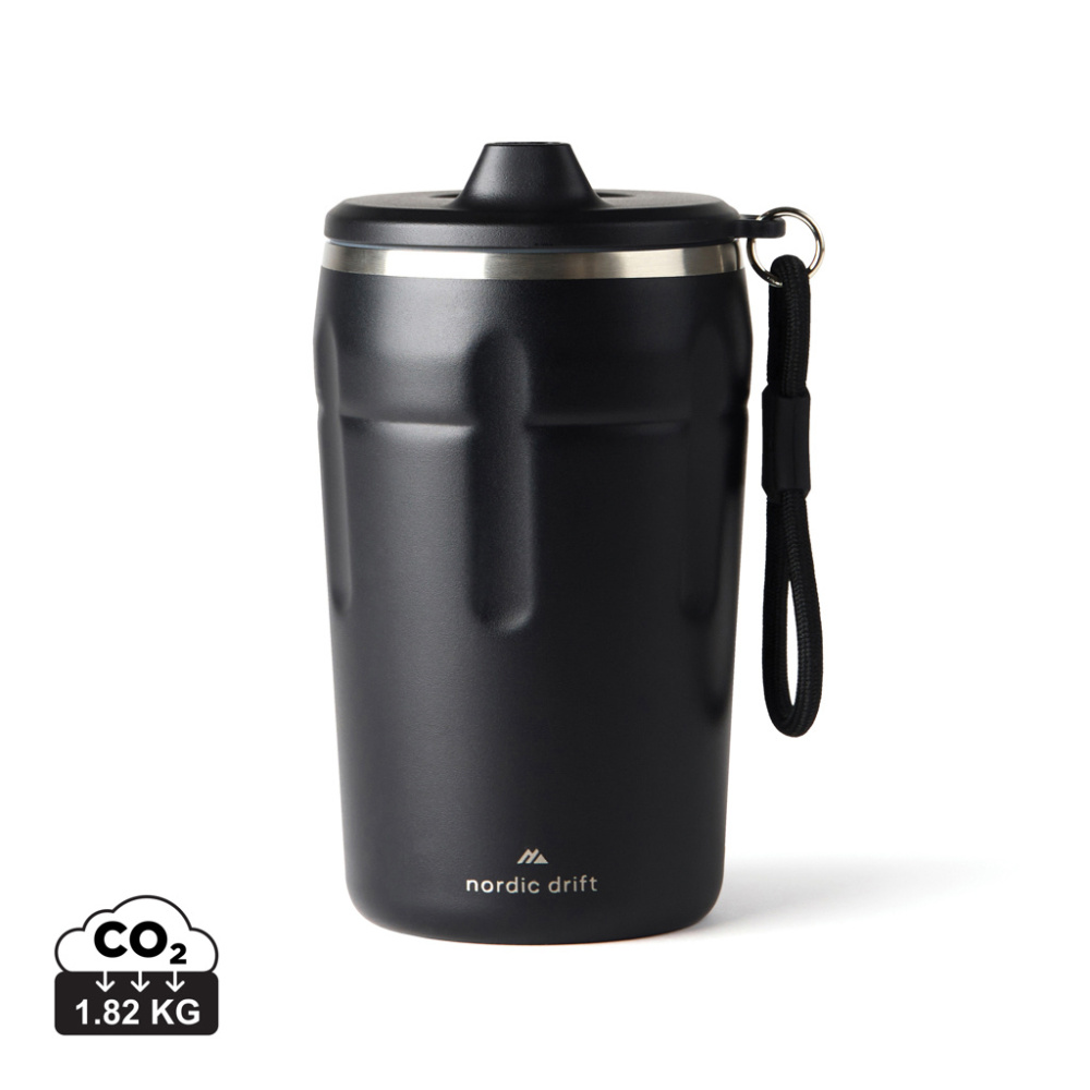 Logo trade mainoslahja ja liikelahja tuotekuva: Nordic Drift Trail RCS - lukittava kahvimuki 350ml