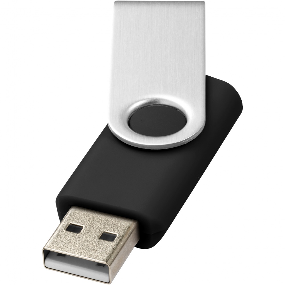 Logotrade reklaminės dovanos nuotrauka: Pasukti pagrindinę 32 GB USB atmintinę