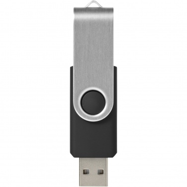 Logotrade reklaminės dovanos nuotrauka: Pasukti pagrindinę 32 GB USB atmintinę