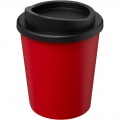 Americano® Espresso 250 ml perdirbtas izoliuotas stiklainis, Raudona / vientisa juoda