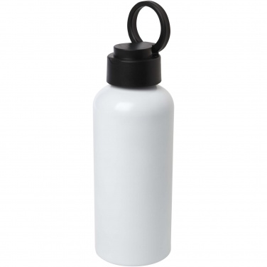 Logotrade dovana nuotrauka: Trinity 600 ml RCS sertifikuotas perdirbto aliuminio vandens butelis su RPET dangteliu