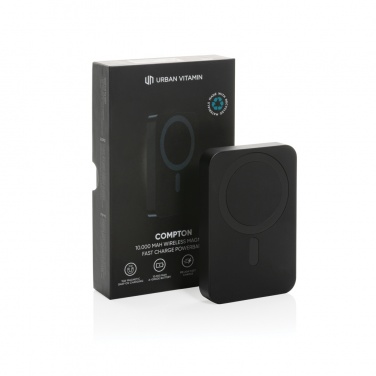Logotrade verslo dovanos nuotrauka: Urban Vitamin Compton RCS plastiko/alu 10 000 mah maitinimo blokas
