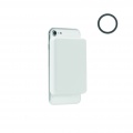 Magnetinis belaidis įkroviklis 15W, 5000 mAh, Baltas