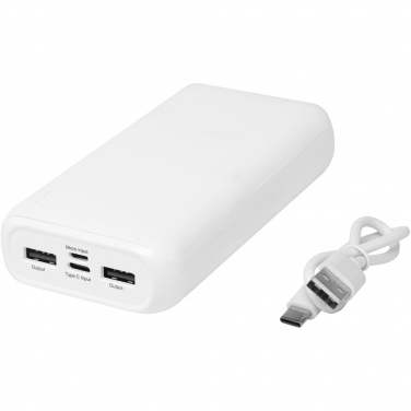 Logotrade Ideja dāvanas foto: Electro 20 000 mAh pārstrādāta plastmasas barošanas banka 