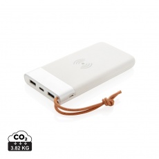 Aria 8000 mAh 5W bezvadu uzlādes barošanas bloks