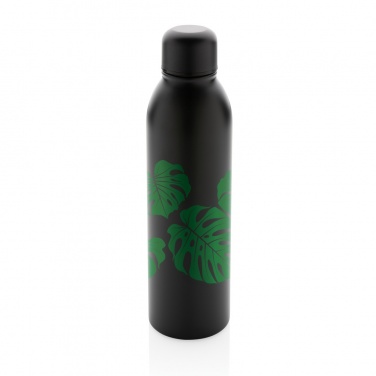 Logotrade biznesa dāvanas foto: RCS Pārstrādāta nerūsējošā tērauda vakuuma pudele 500ml