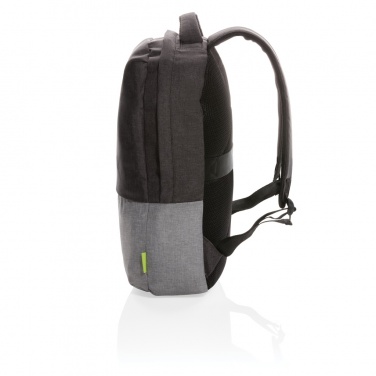 Logotrade dāvanas foto: Duo krāsu RPET 15,6" RFID klēpjdatora mugursoma bez PVC