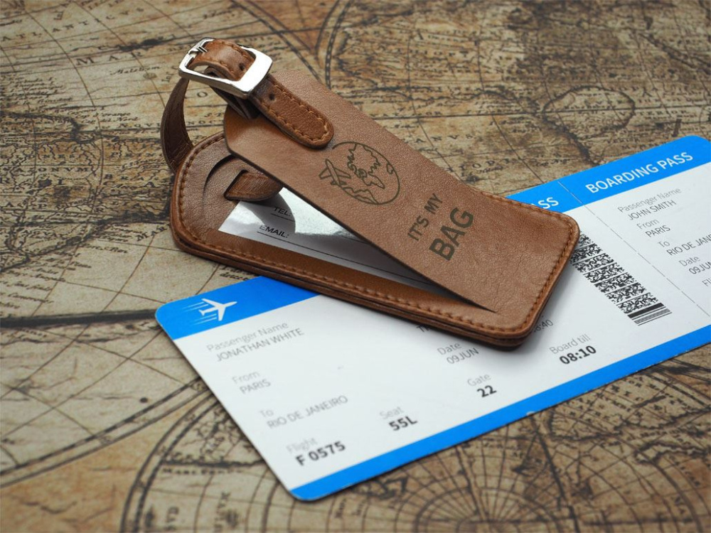 Logotrade ziemassvētku dāvanas foto: Bagāžas zīmīte 1155119