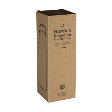 Logotrade logo dāvanas foto: Nordvik RCS Recycled Steel 500 ml dzeramā pudele