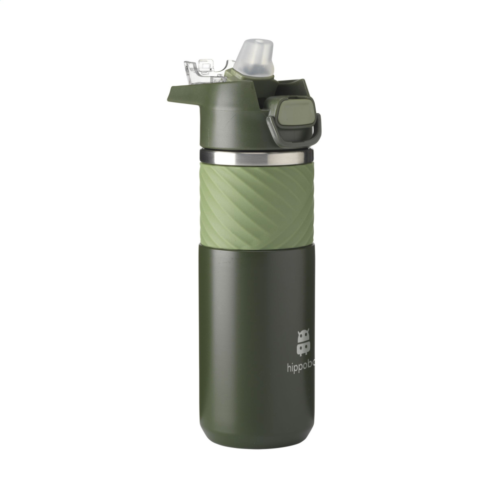Logotrade dāvanas foto: Lynn RCS pārstrādāta tērauda pudele 500 ml