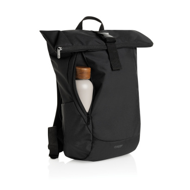 Logotrade Ideja dāvanas foto: Swiss Peak Aware™ RPET Leonard 15,6 collu klēpjdatora mugursoma