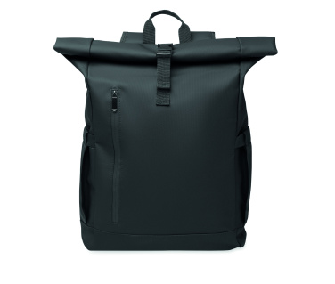 Logotrade Ideja dāvanas foto: Sarullējama klēpjdatora mugursoma 600D