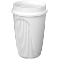 Alto 350 ml glāze ar 360° grozāmu vāku, Balts