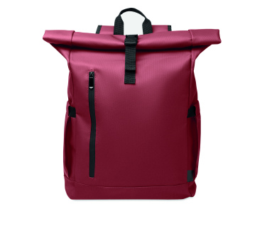 Logotrade biznesa dāvanas foto: Sarullējama klēpjdatora mugursoma 600D