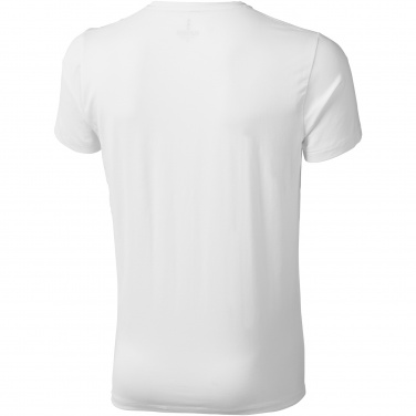 Лого трейд pекламные cувениры фото: Kawartha short sleeve men's organic V-neck t-shirt