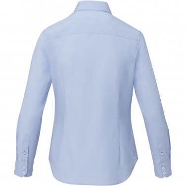 Лого трейд pекламные cувениры фото: Cuprite long sleeve women's organic shirt