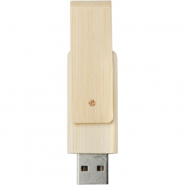 Логотрейд бизнес-подарки картинка: Rotate, USB-накопитель объемом 16 ГБ из бамбука