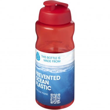 Лого трейд pекламные cувениры фото: H2O Active® Eco Big Base спортивная бутылка с откидывающейся крышкой объемом 1 литр