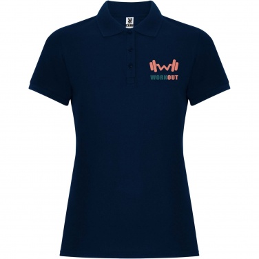 Лого трейд бизнес-подарки фото: Pegaso Premium женское поло с коротким рукавом