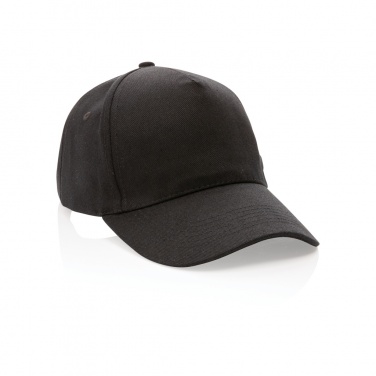 Лого трейд бизнес-подарки фото: Кепка Impact 5panel 280gr из переработанного хлопка с трассером AWARE™