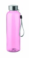 RPET bottle 500ml, Прозрачный розовый