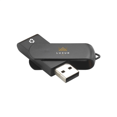 Лого трейд pекламные cувениры фото: USB Twist Recycle 8 ГБ
