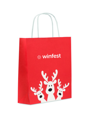 Логотрейд pекламные подарки картинка: Gift paper bag small