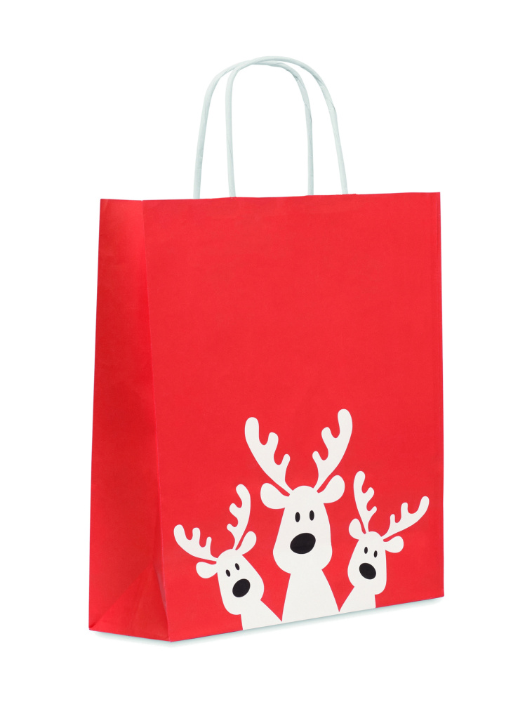 Лого трейд pекламные подарки фото: Gift paper bag medium
