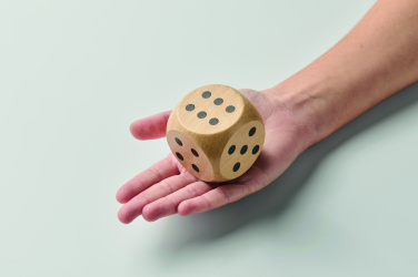 Лого трейд pекламные подарки фото: Schima wooden dice 5cm dia