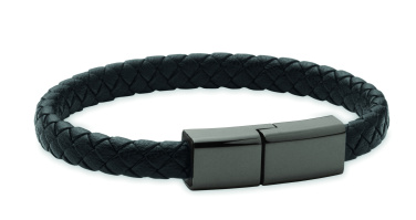 Логотрейд pекламные подарки картинка: Braided bracelet cable type-C