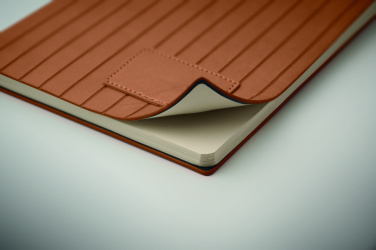 Лого трейд pекламные продукты фото: A5 notebook in smokey PU