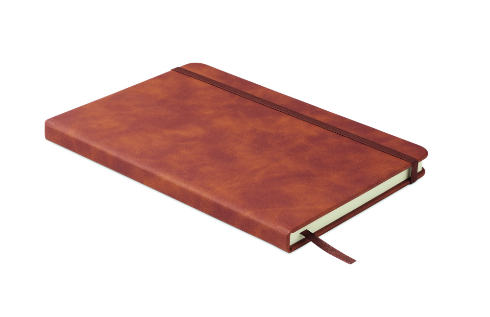 Логотрейд pекламные cувениры картинка: A5 smokey PU notebook