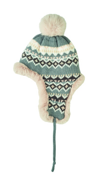 Лого трейд pекламные подарки фото: Knitted beanie with ear flap