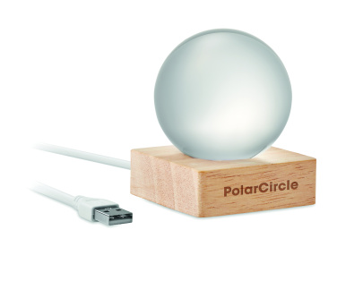 Лого трейд pекламные продукты фото: LED glass ball